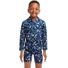 Funky Trunks - Can We Build It? - Toddler Boys Go Jump Suit