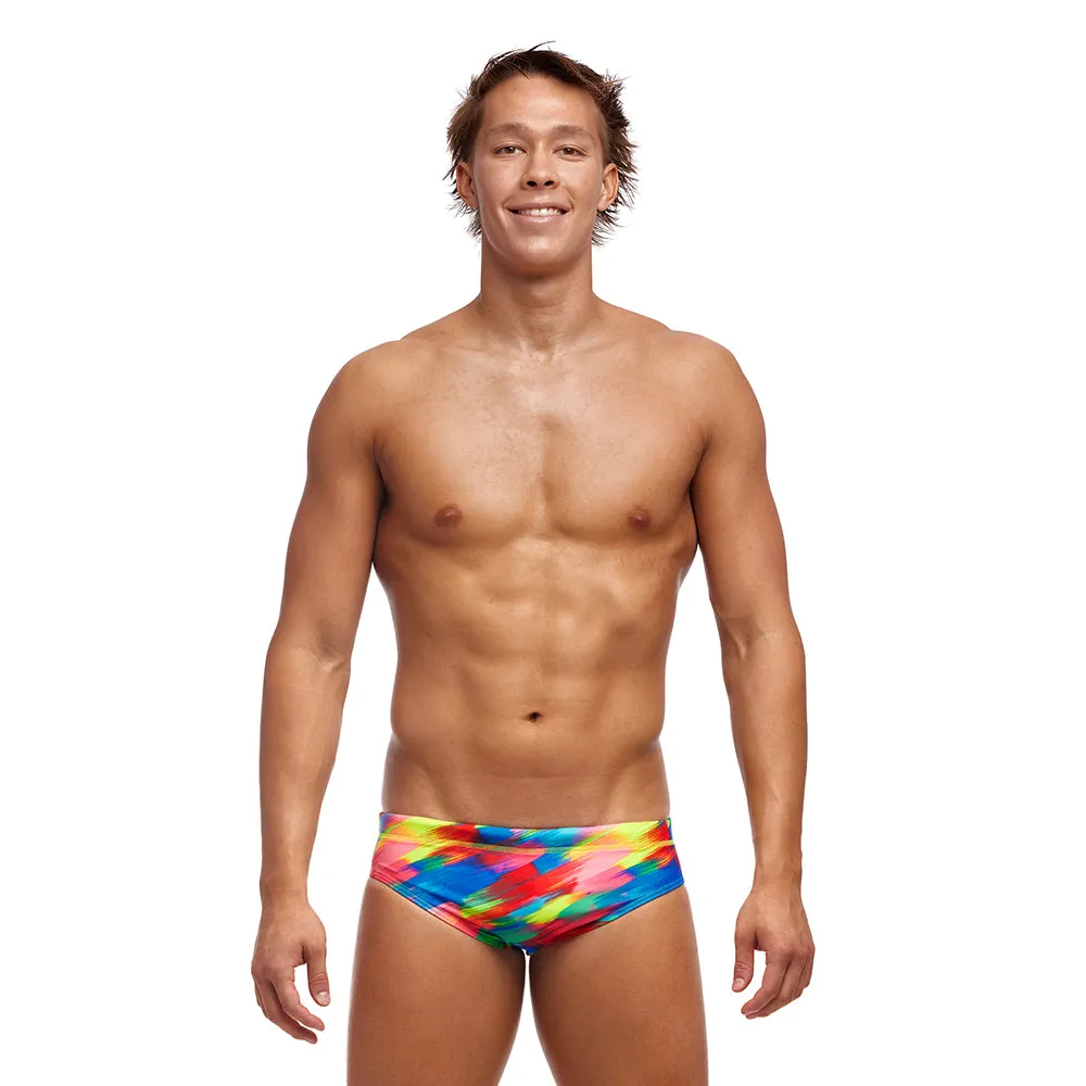 Funky Trunks Stroked Mens Classic Briefs