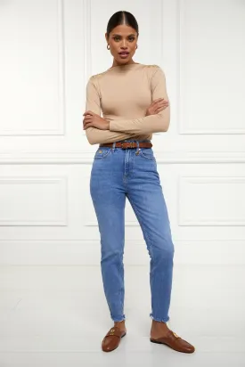 High Rise Slim Jean (True Indigo)