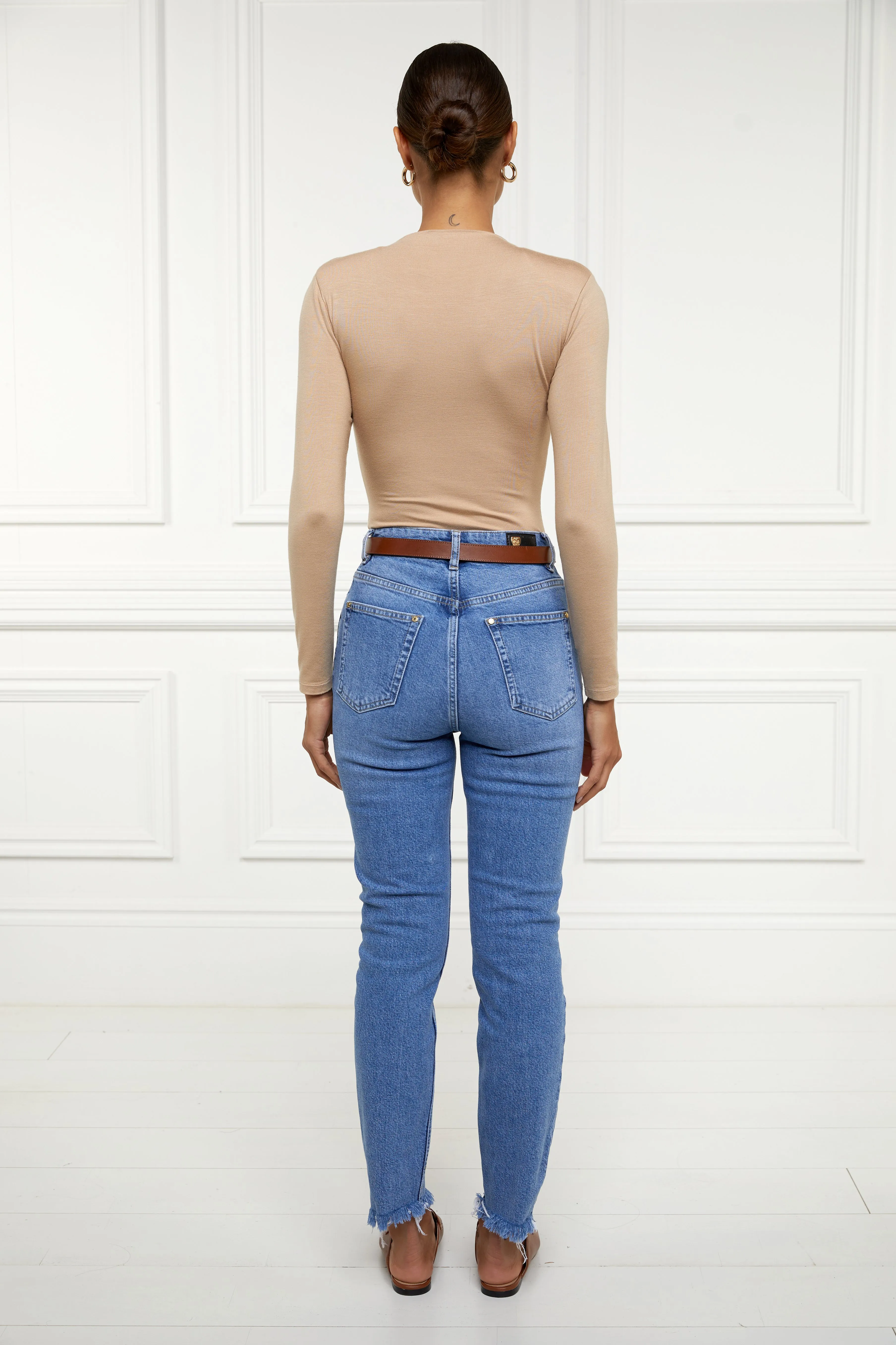 High Rise Slim Jean (True Indigo)