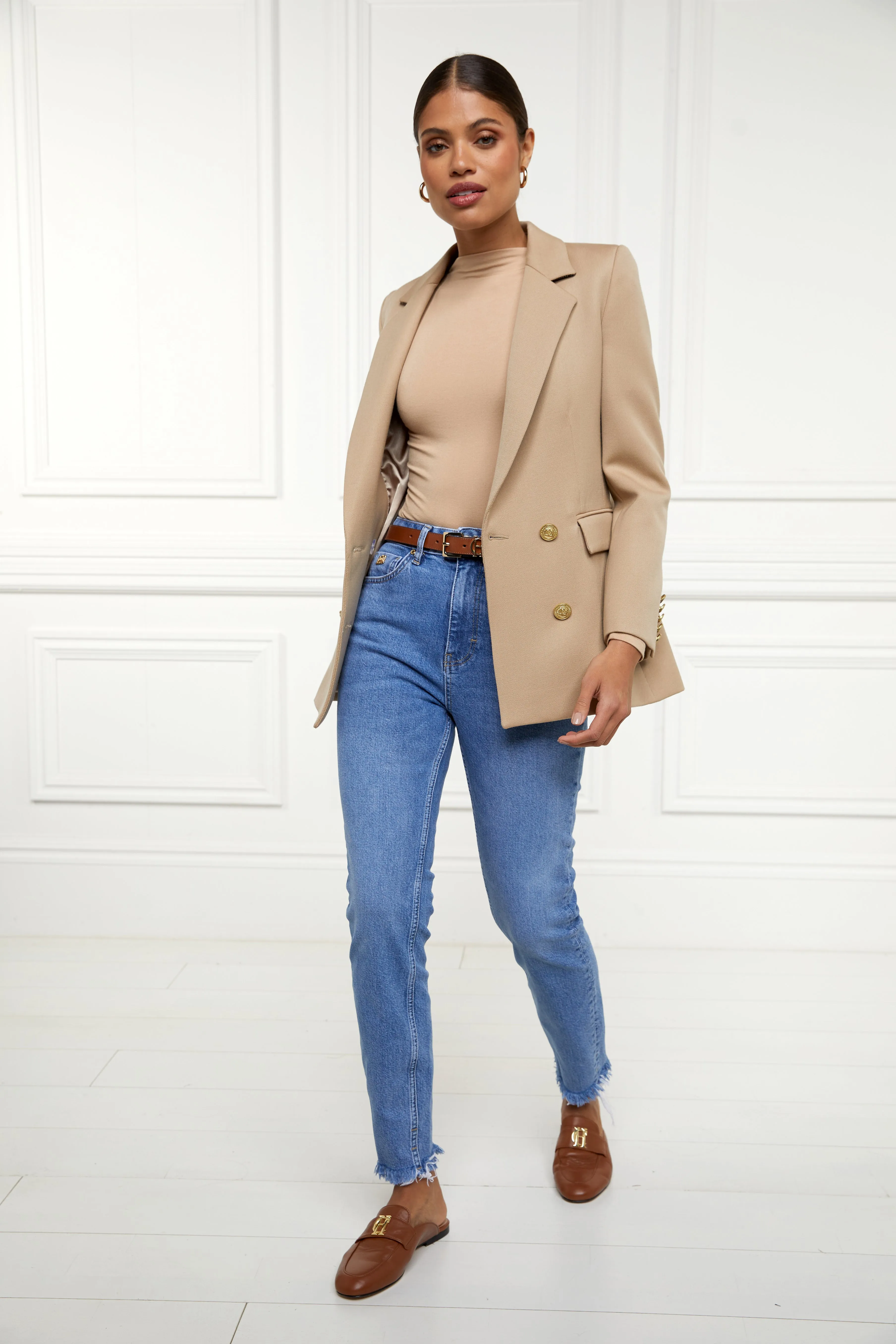 High Rise Slim Jean (True Indigo)