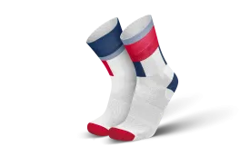 INCYLENCE Ultralight Zones Navy Red Long Sock
