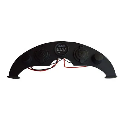 KLRDASH Loaded Lower Dash Kit for Kawasaki KLR 650-(2008-2018)