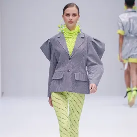 Maglifestyle Neon Ruched Top