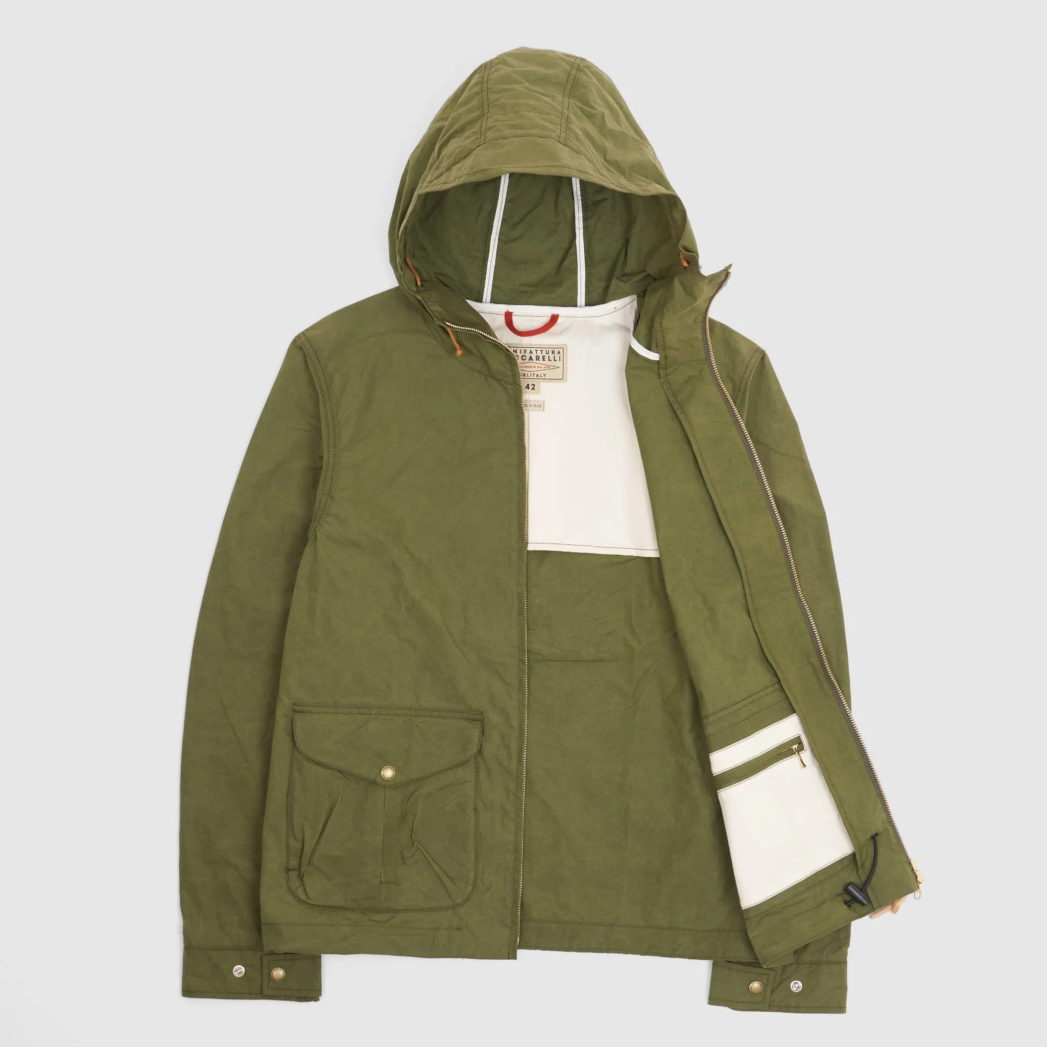 Manifattura Ceccarelli Waterresistant Lightweight Anorak Jacket