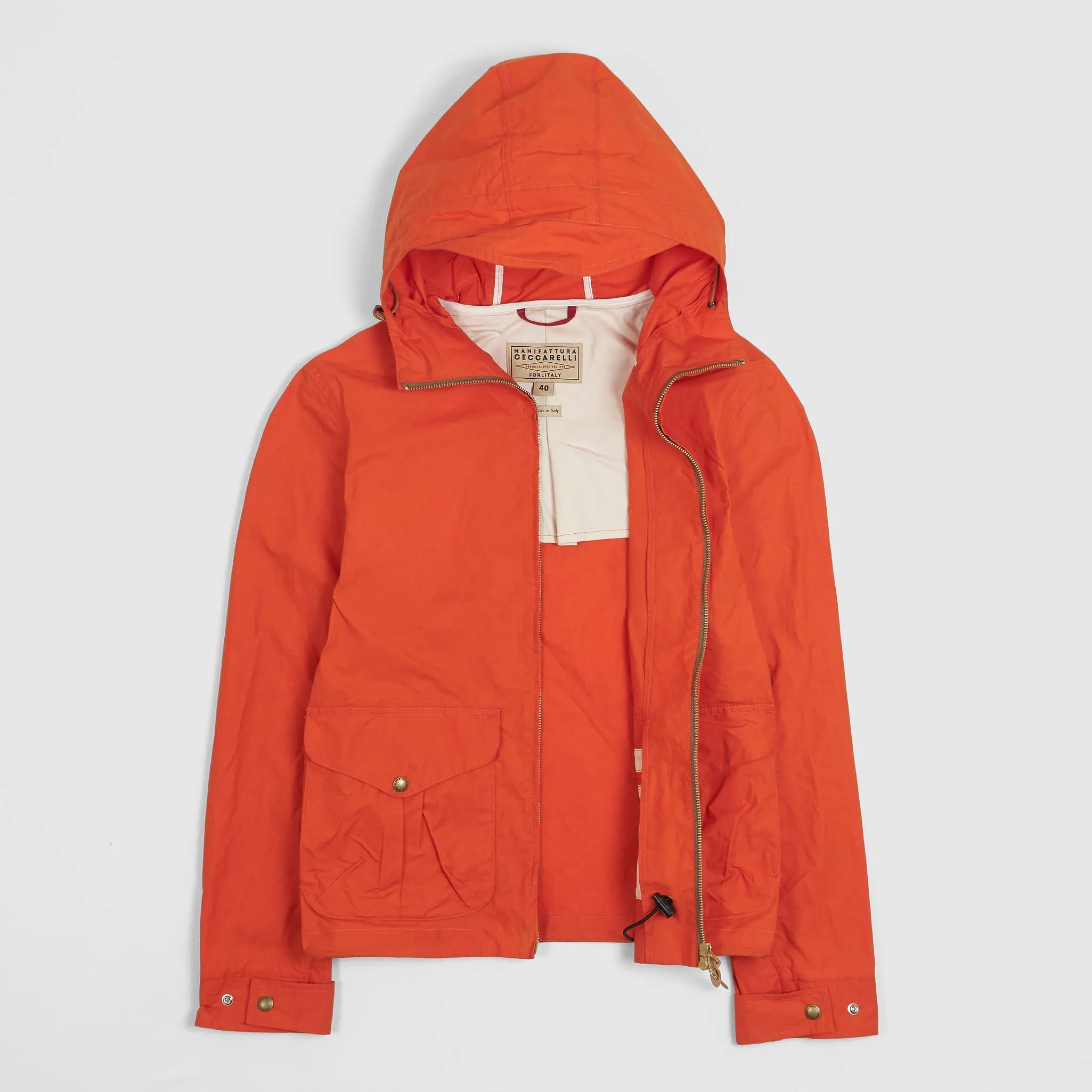 Manifattura Ceccarelli Waterresistant Lightweight Anorak Jacket