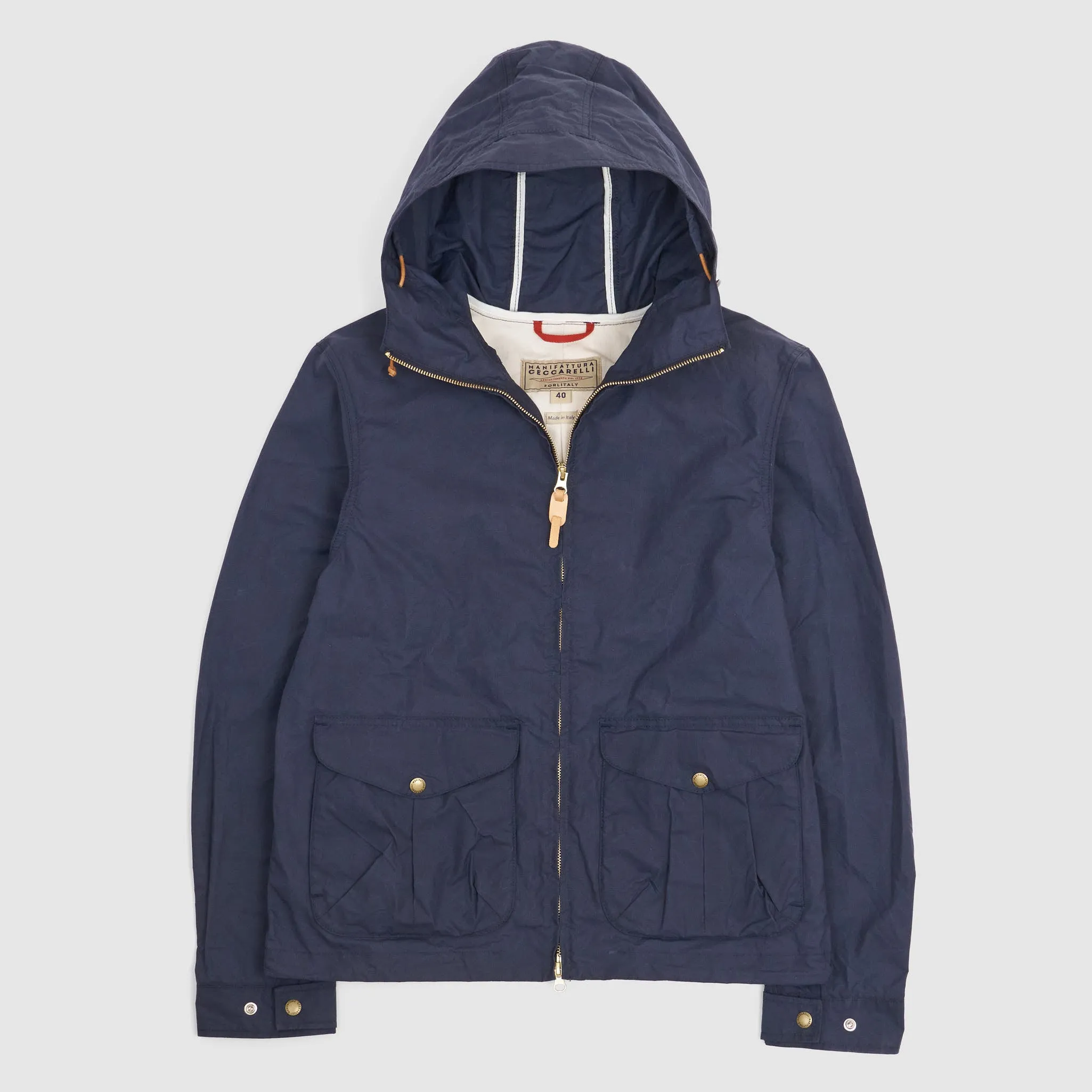Manifattura Ceccarelli Waterresistant Lightweight Anorak Jacket