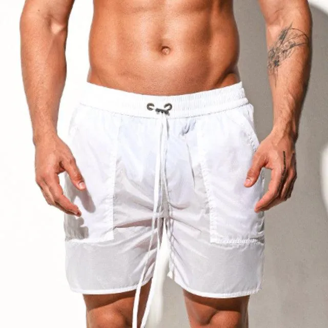 Men Swim Shorts Swimwear Swimming Trunks Quick