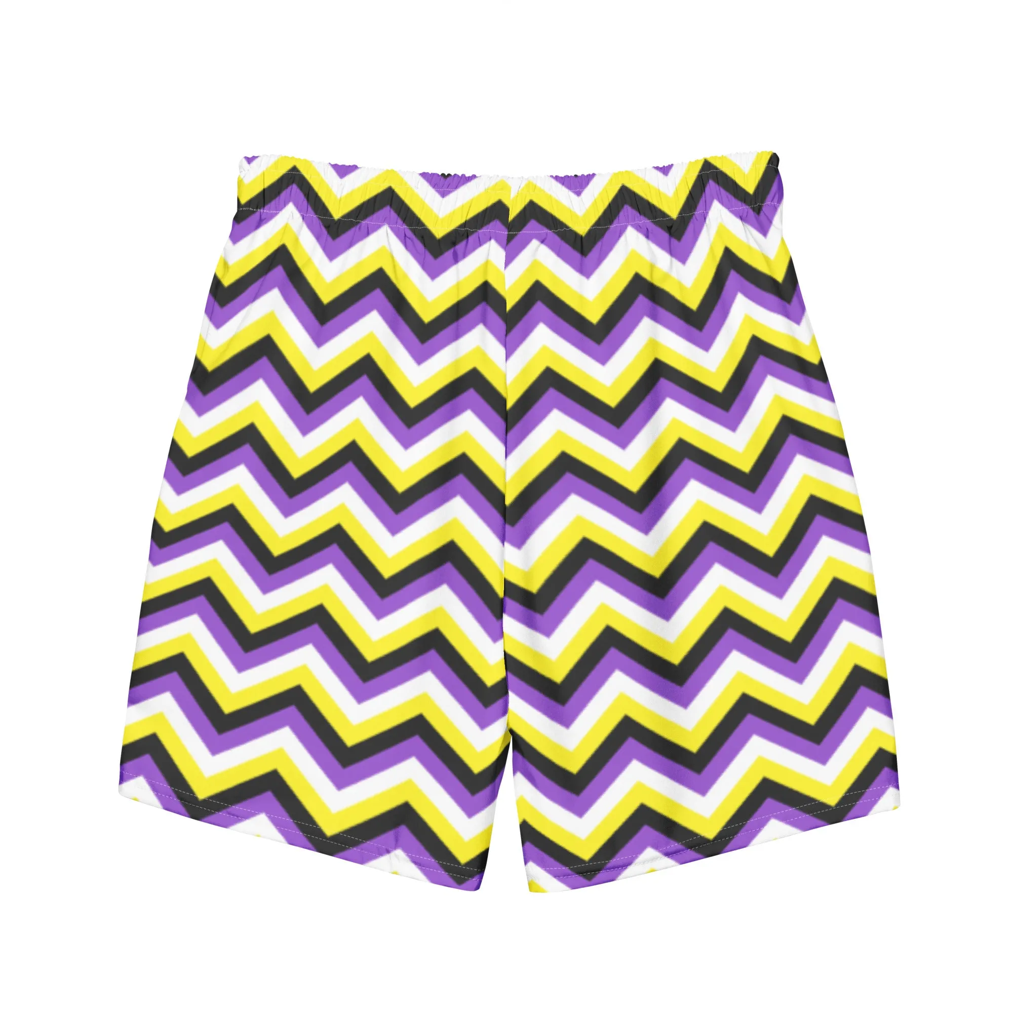 Non-Binary Zig Zag Swimming Trunks