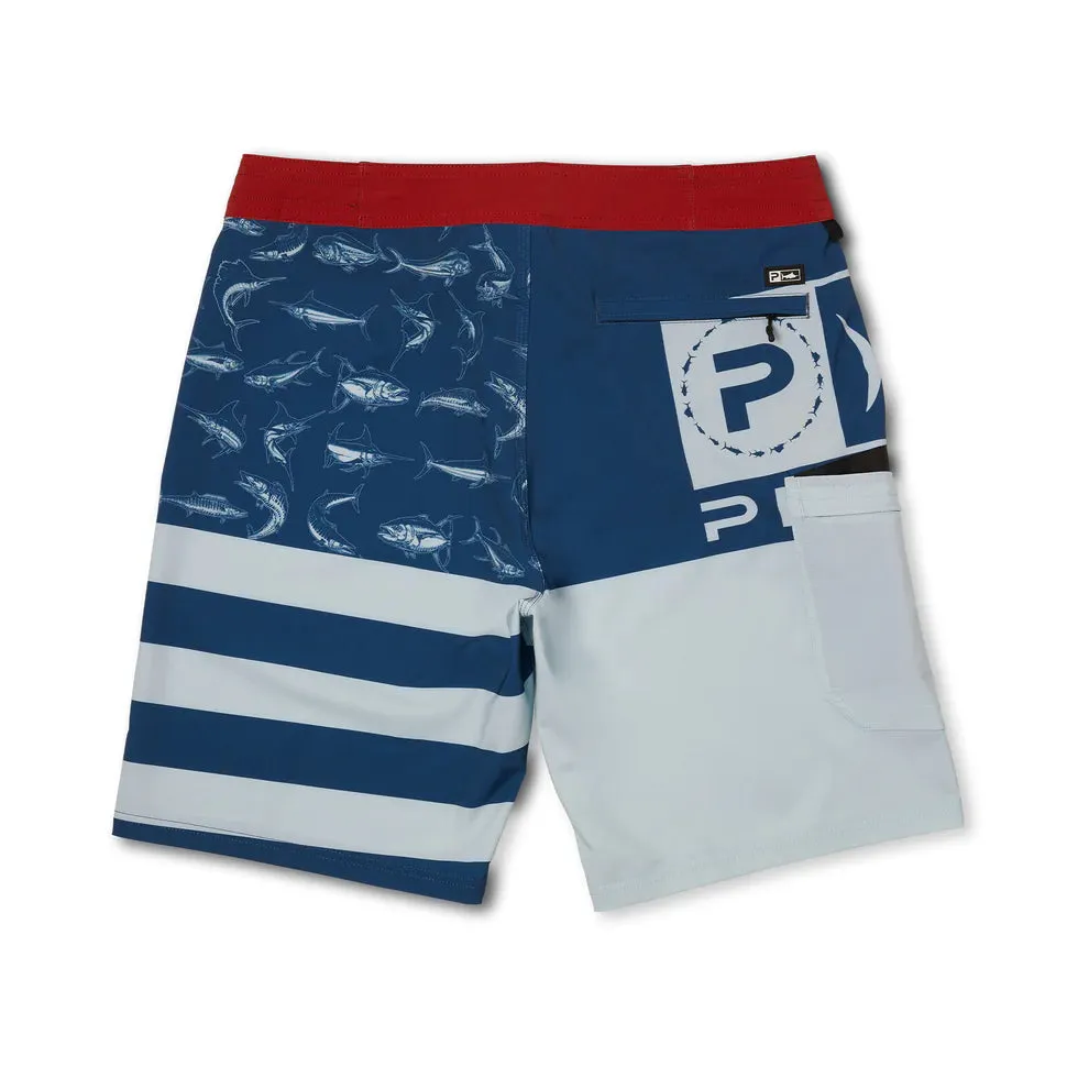 PELAGIC Blue Water Boardshorts