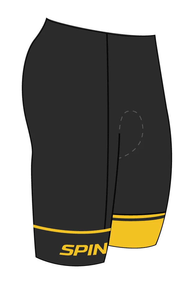 Pure Gold Spinning® Womens Cycle Shorts