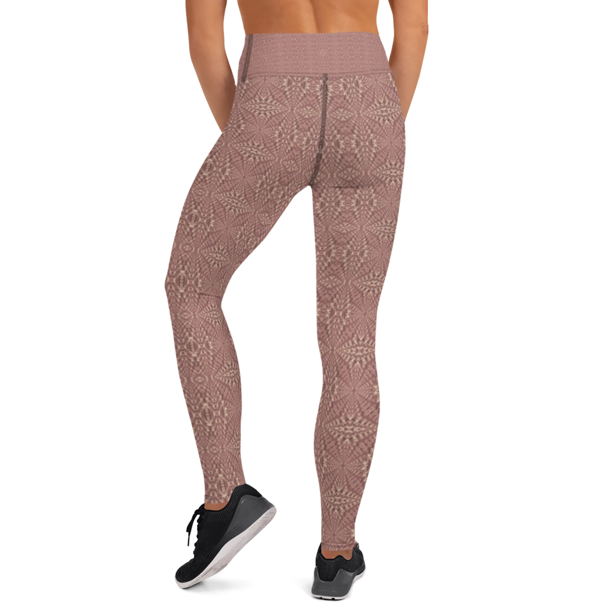 Recursia Fabrique Unknown II Yoga Leggings In Pink