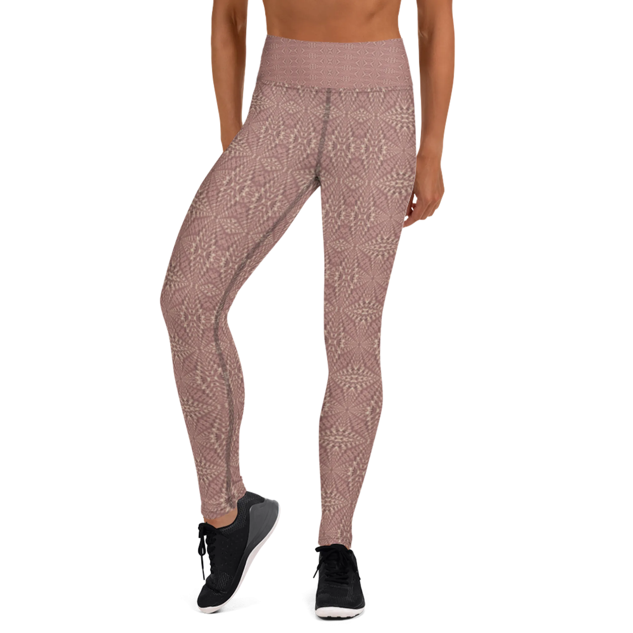 Recursia Fabrique Unknown II Yoga Leggings In Pink