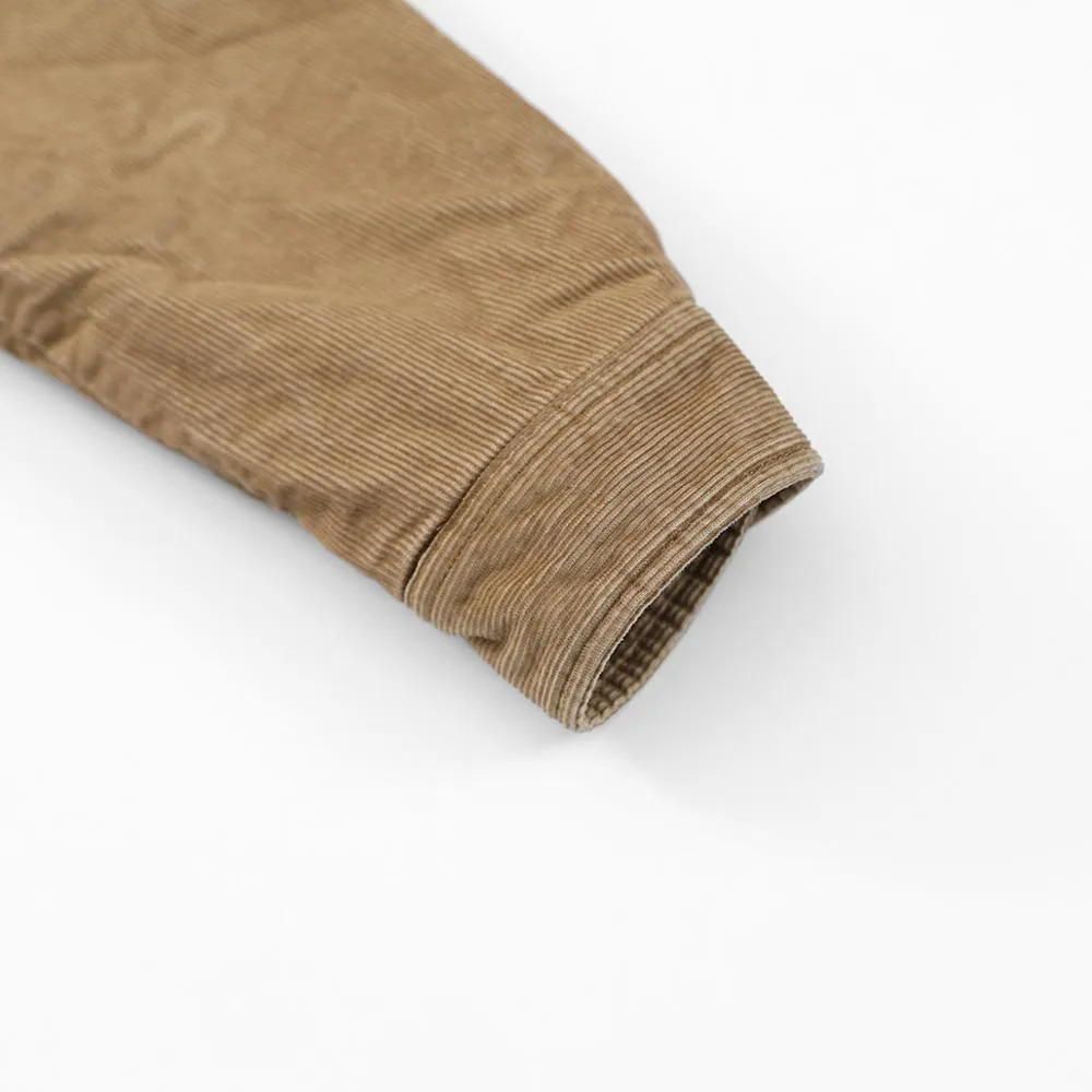 SIMWOOD 2021 Spring Winter New Coats Men Shearling Lined Cotton Blend