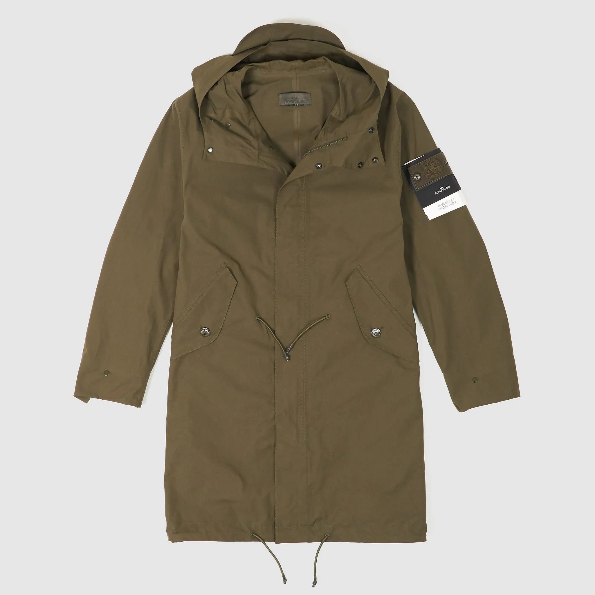 Stone Island Ghost Piece VENTILE® Fish Tail Parka