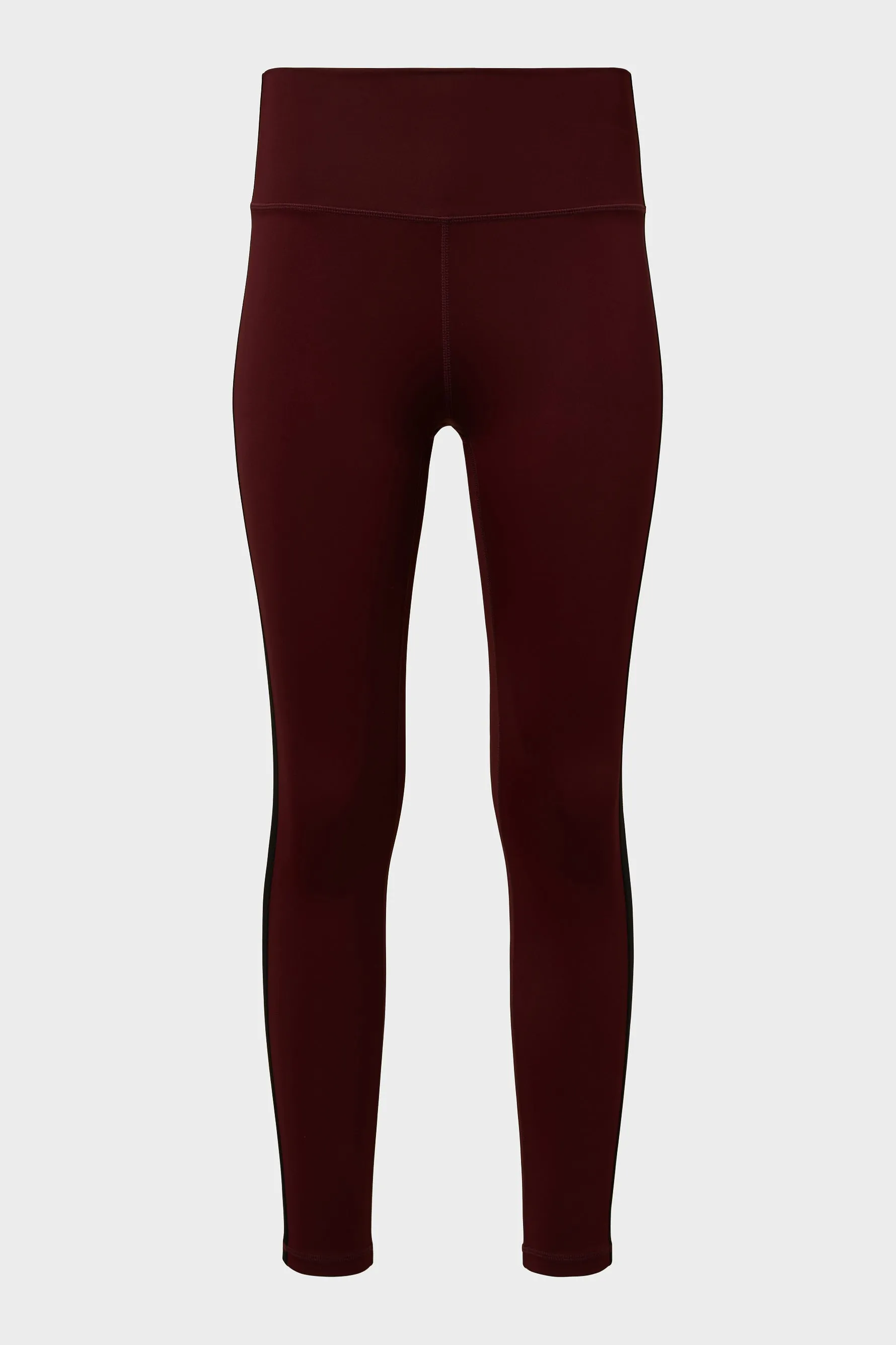 Striped Legging - Wine/black