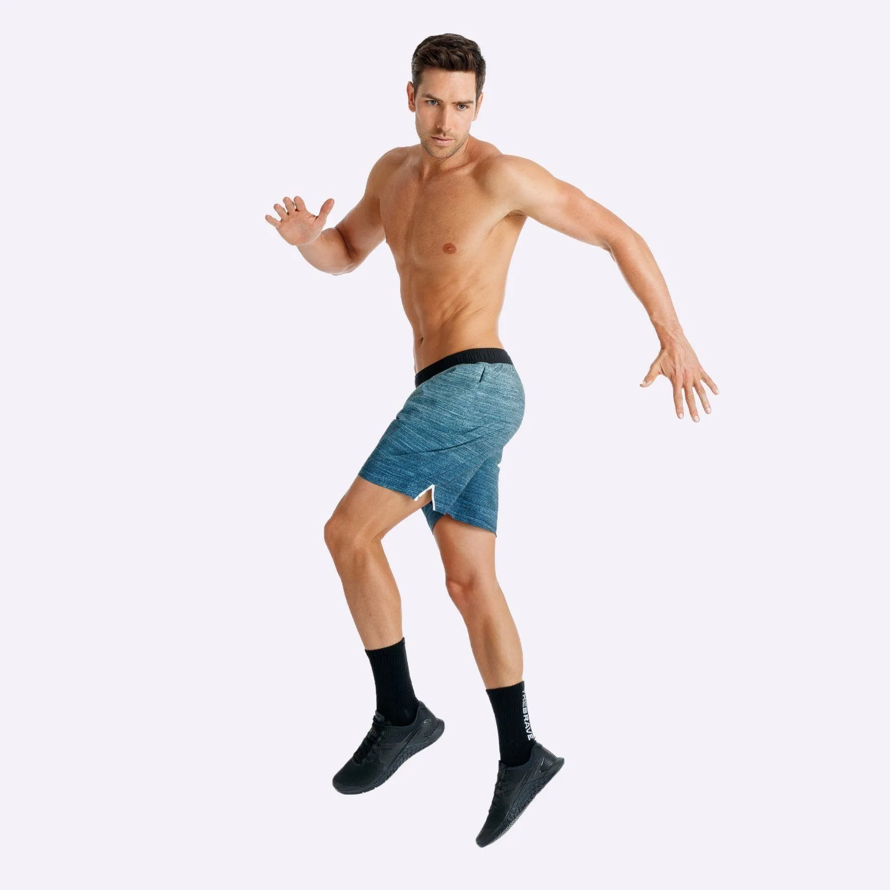The Brave - Men's Cruiser Shorts - Legion Blue/Sage