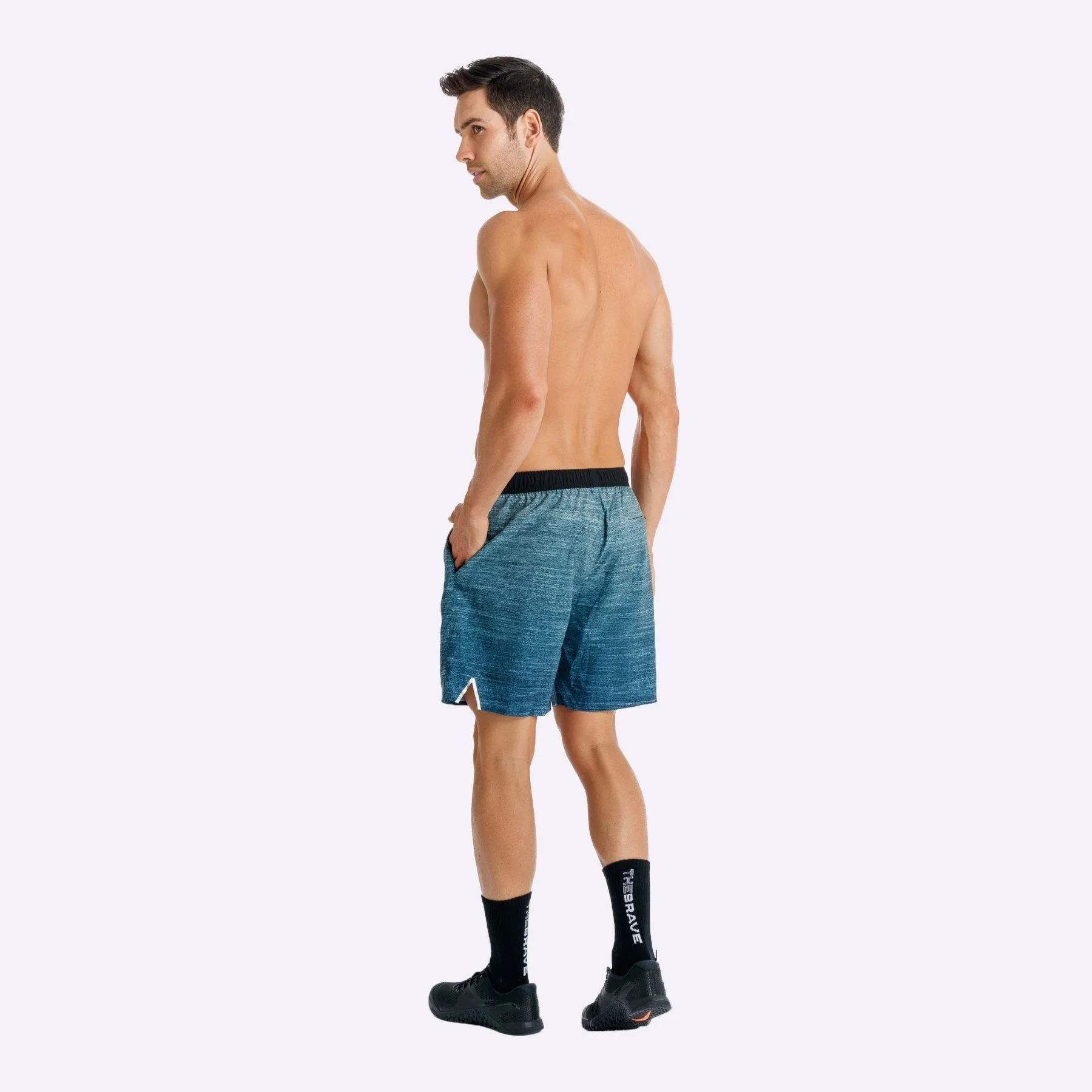 The Brave - Men's Cruiser Shorts - Legion Blue/Sage