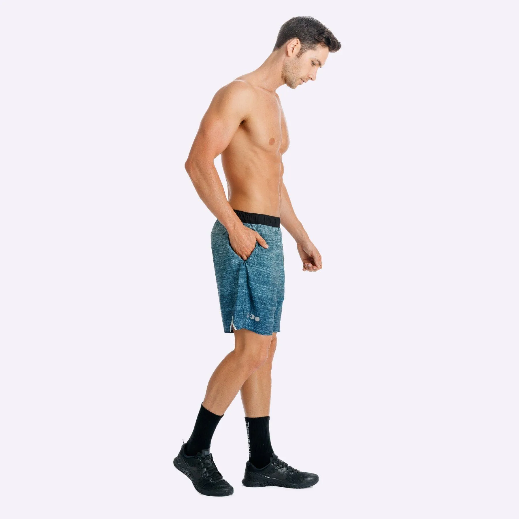 The Brave - Men's Cruiser Shorts - Legion Blue/Sage