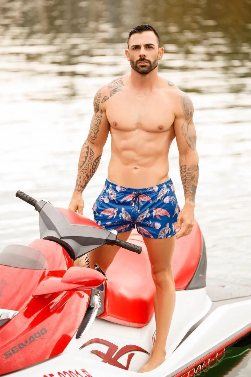Turtle Swim Trunks