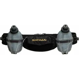 Unisex TrailMix Plus Insulated Hydration Belt - Black/Gold