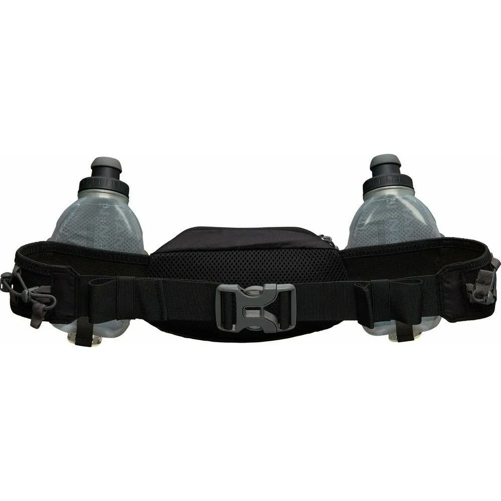 Unisex TrailMix Plus Insulated Hydration Belt - Black/Gold
