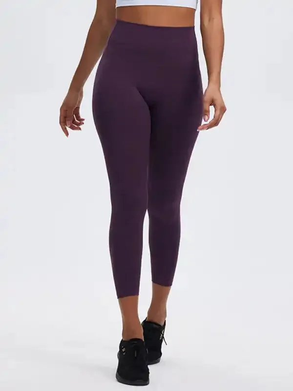 Women’s Leggings - Fashionable sports yoga pants with high waist, tummy control and butt lift, peach butt fitness pants