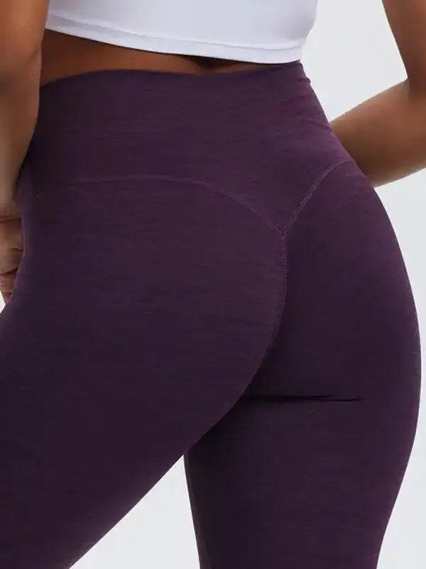 Women’s Leggings - Fashionable sports yoga pants with high waist, tummy control and butt lift, peach butt fitness pants