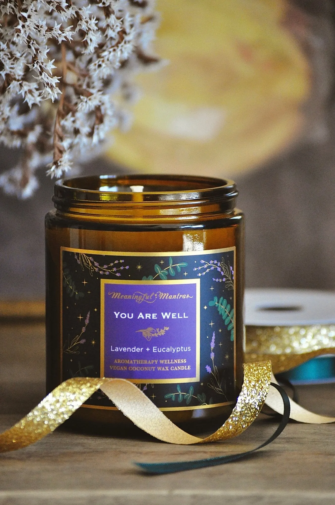 You Are Well Lavender Eucalyptus Candle